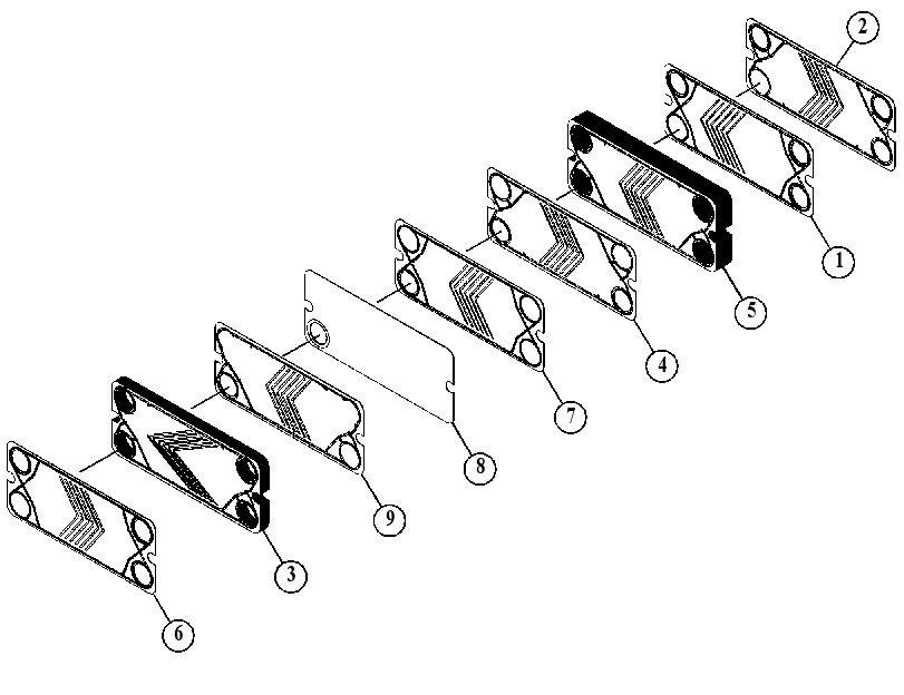 PLATE GP-HEAT EXCHANGER 4493077 CAT