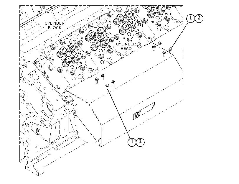 FASTENER GP-HEAT SHIELD 5384932 CAT