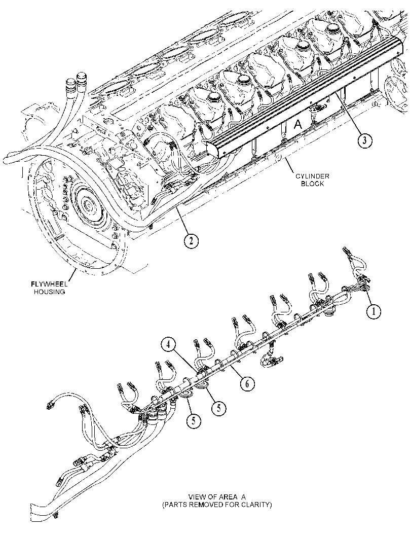 Жгут проводов 5028547 CAT
