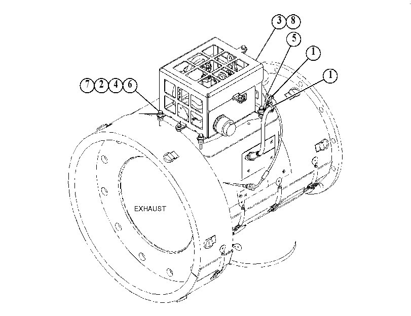 SENSOR GP-CATALYTIC CONVERTER 4834443 CAT