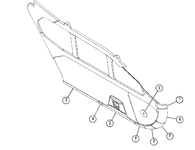 PLATE AS-SIDE 4881861 CAT