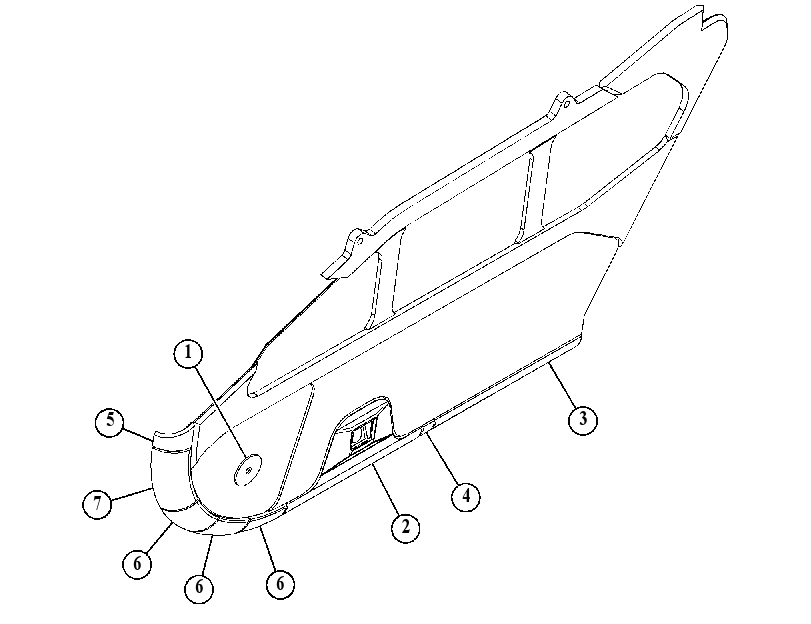 PLATE AS-SIDE 4881862 CAT