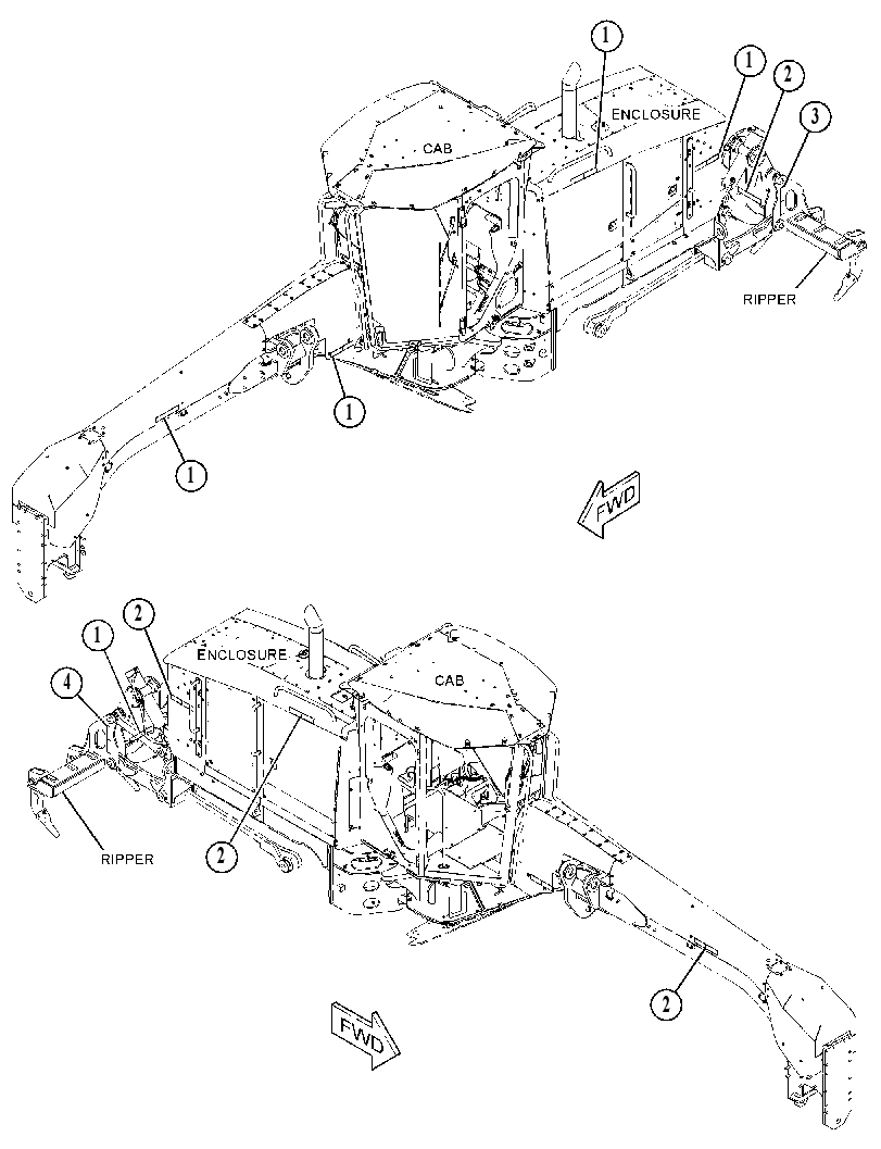 REFLECTOR GP 5155427 CAT