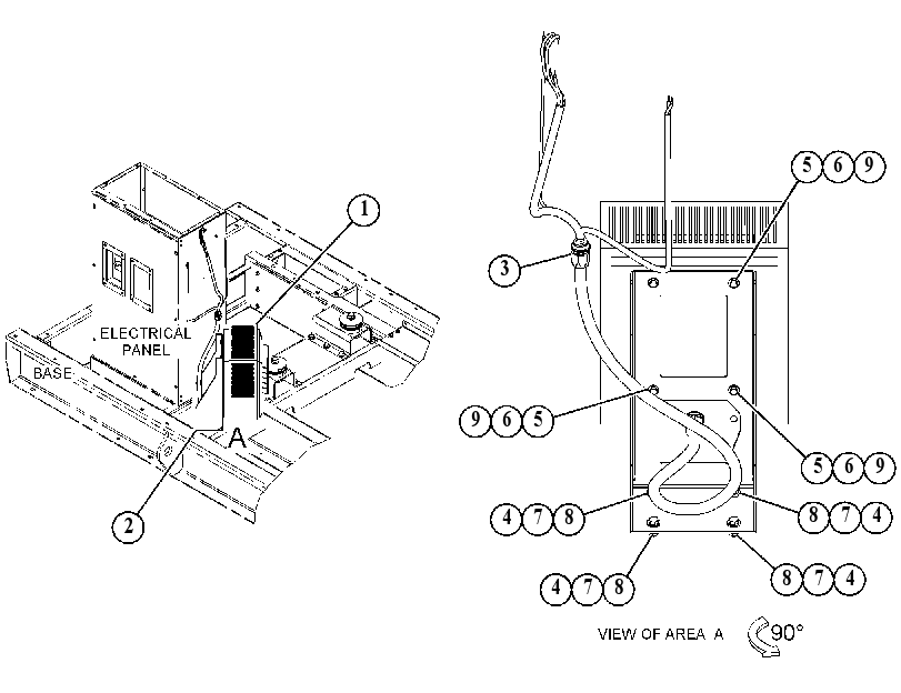 MOUNTING GP-HEATER 4633069 CAT