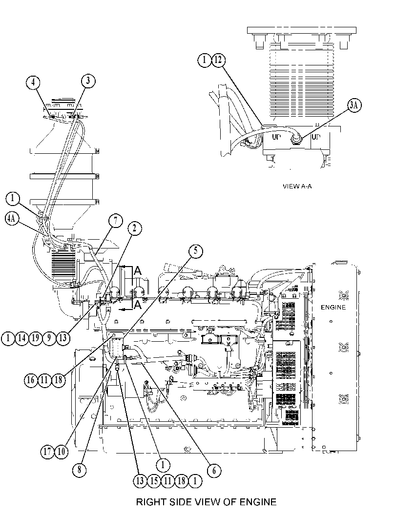 Проводка модуля AdBlue 3787047 CAT