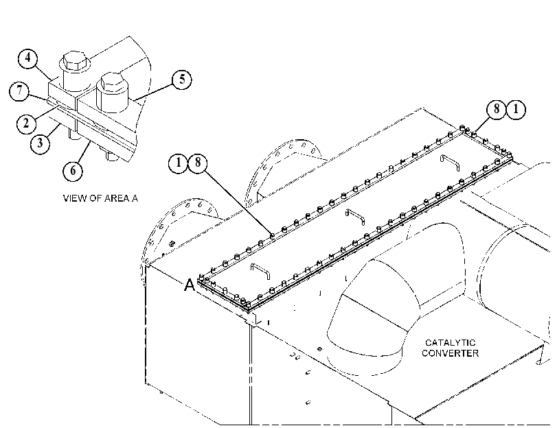 COVER GP-EXHAUST 5140359 CAT