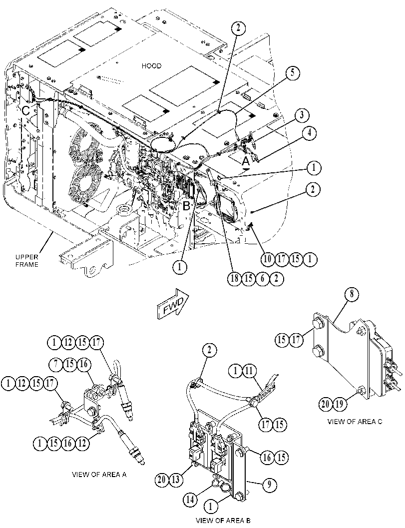 SENSOR & MTG GP-SOOT 4904854 CAT