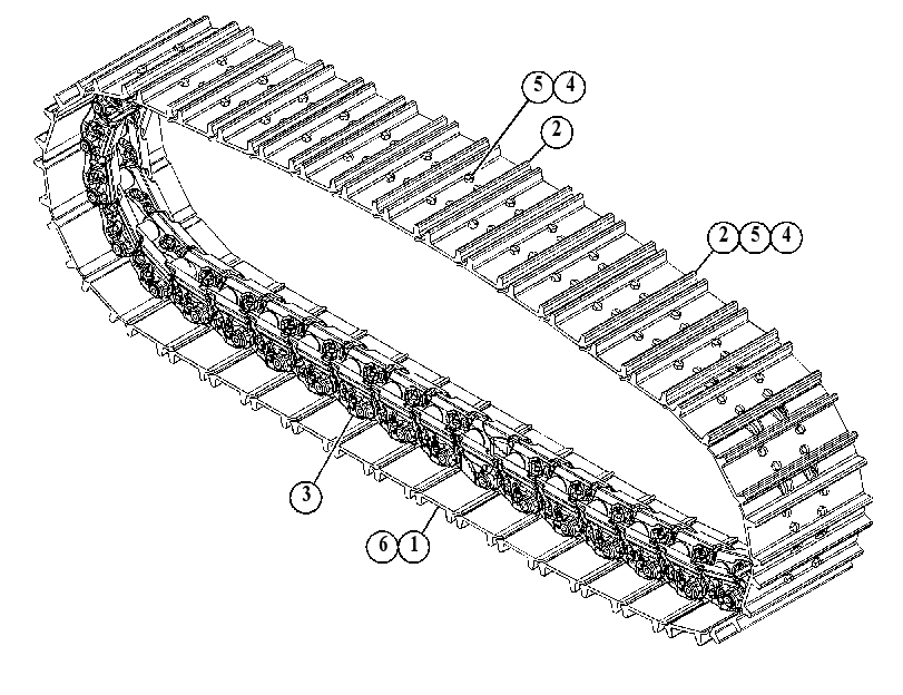 Гусеница 5130449 CAT