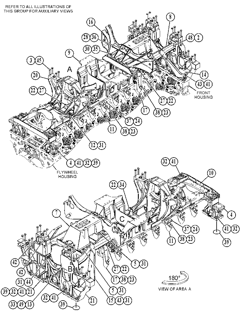 SUPPORT GP-TURBOCHARGER 4897657 CAT