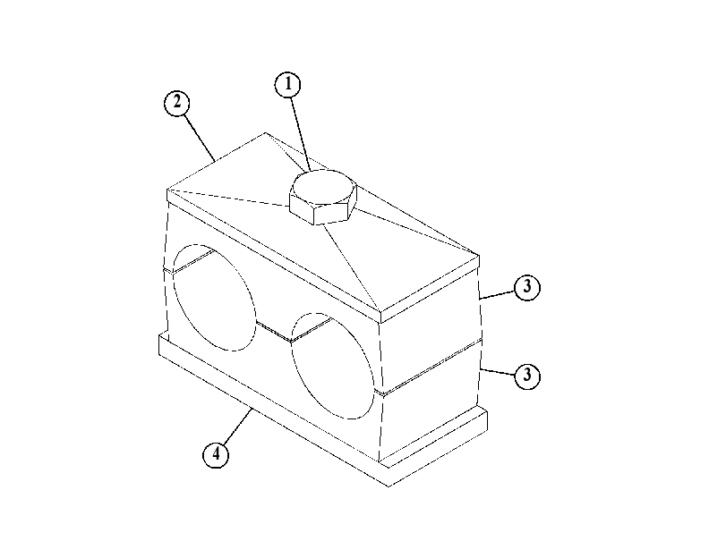 CLAMP GP-HYDRAULIC LINES 5414309 CAT