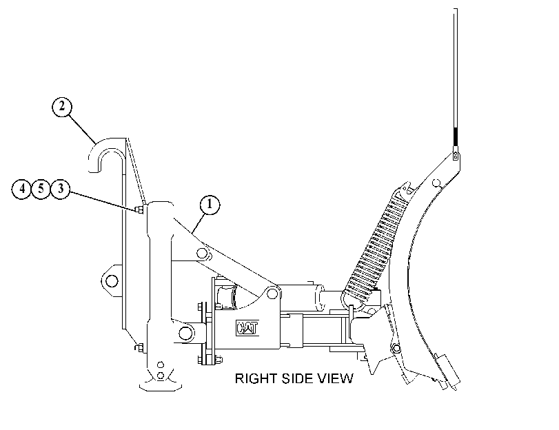 BLADE GP-REVERSIBLE 5246845 CAT