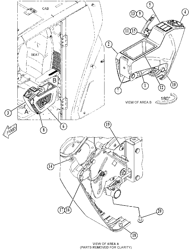 CONSOLE GP 5116024 CAT