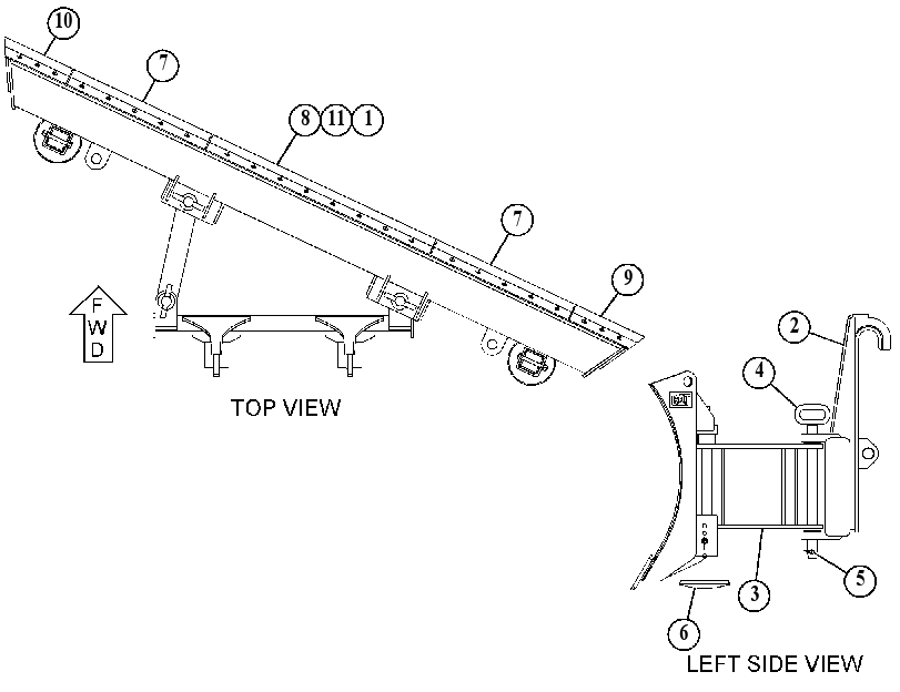 BLADE GP-REVERSIBLE 5246858 CAT