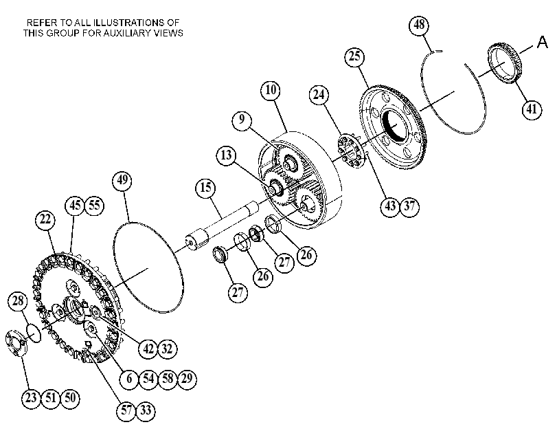 FINAL DRIVE & BRAKE GP 5163772 CAT