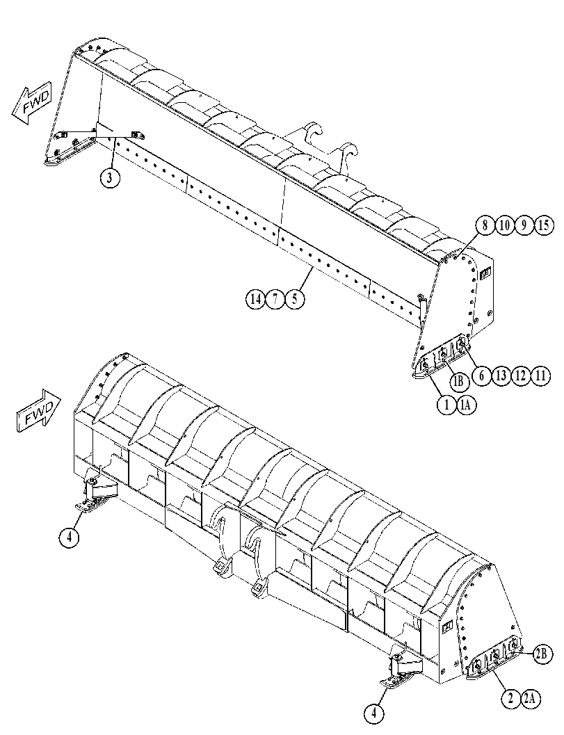 BLADE GP-SNOW 5246873 CAT