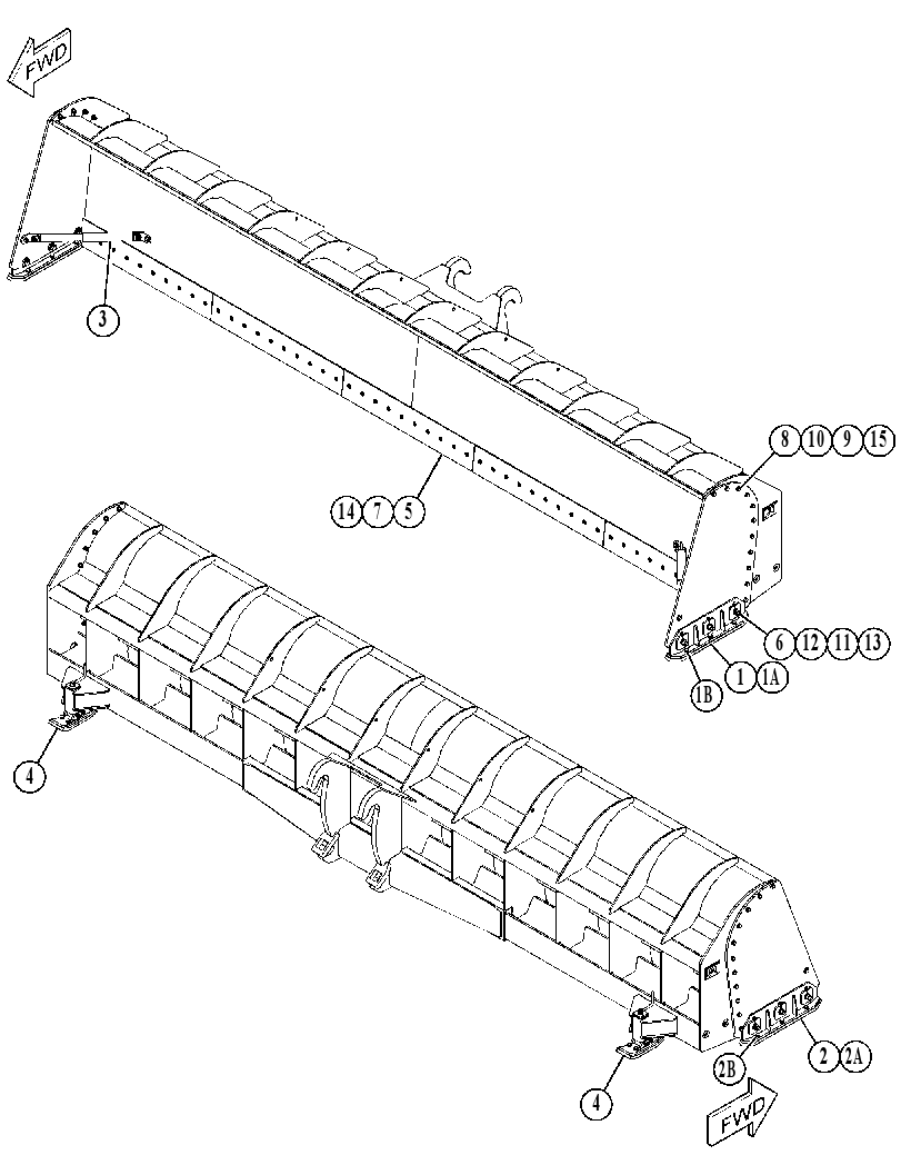 BLADE GP-SNOW 5246874 CAT
