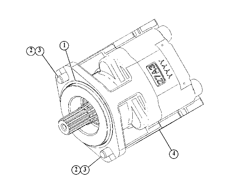 PUMP & MTG GP-GEAR 4933205 CAT