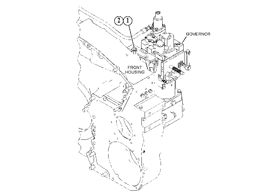 FASTENER GP-GOVERNOR 5237189 CAT