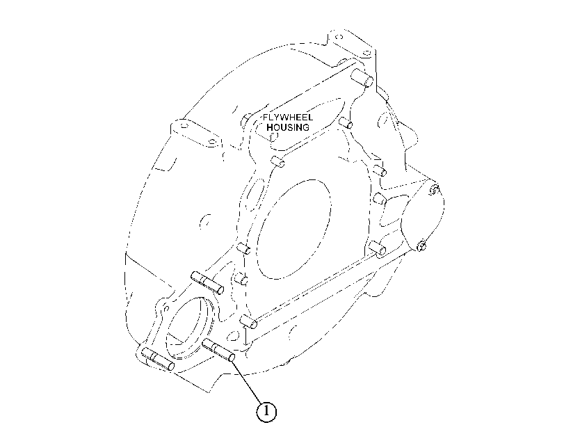 MOUNTING GP-STARTING MOTOR 4886692 CAT