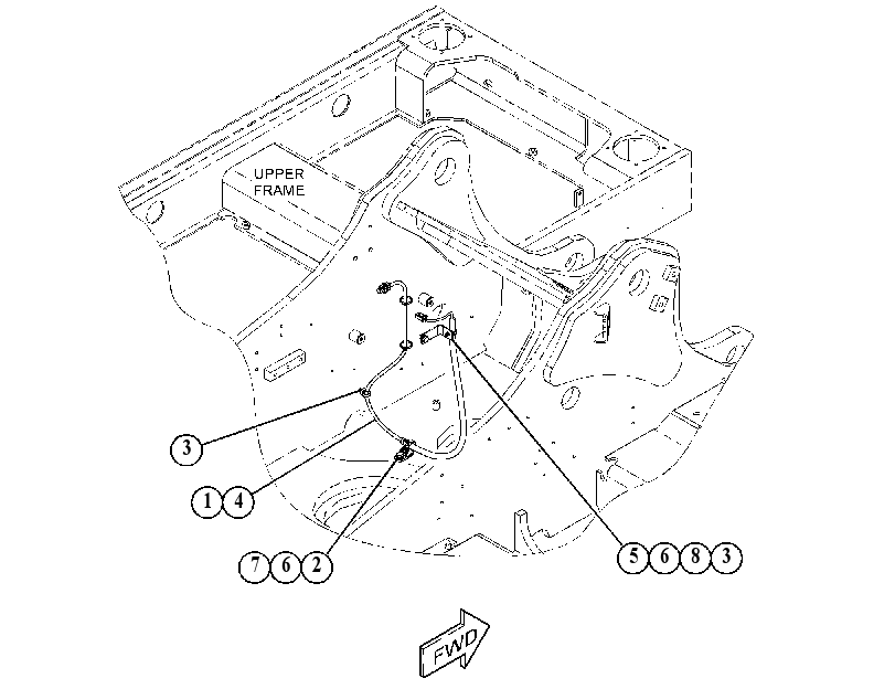 WIRING GP-FINE SWING 4902789 CAT