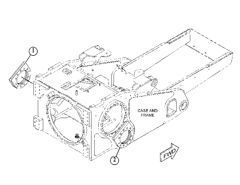 MODIFICATION GP-FRAME 1919512 CAT