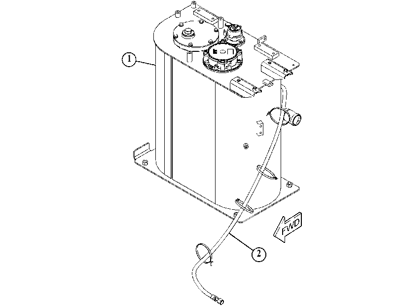 TANK & LINES GP-HYDRAULIC 4892941 CAT