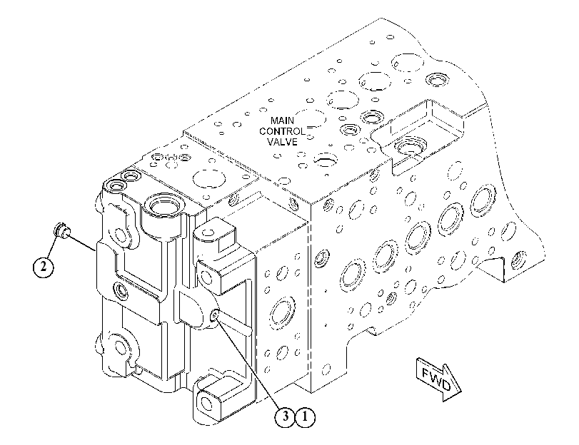 COVER GP-VALVE END 4887773 CAT