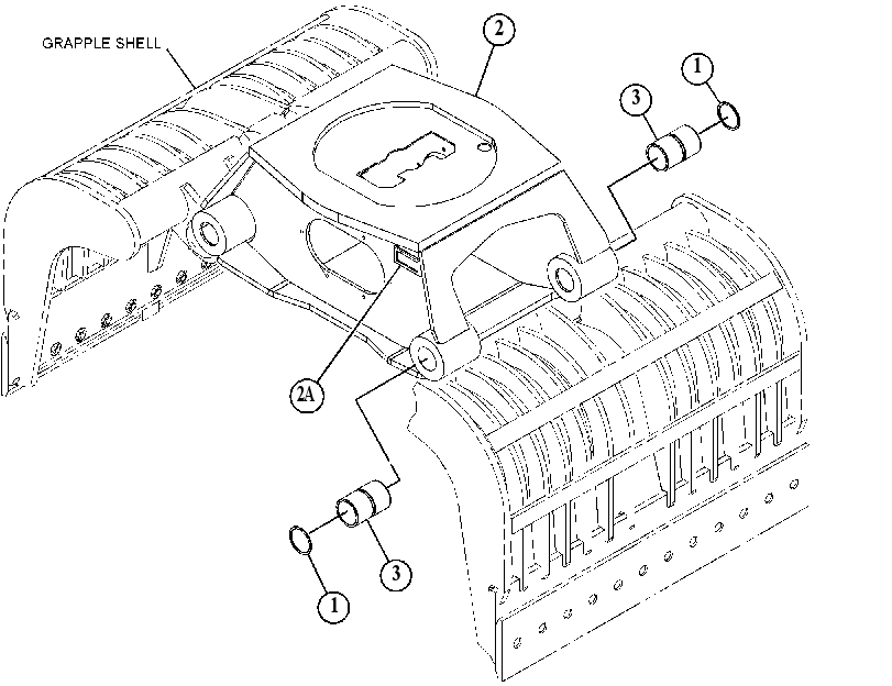 HOUSING GP-GRAPPLE 5225885 CAT