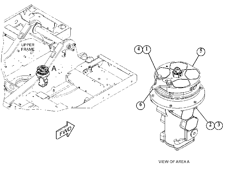 SWIVEL & MOUNTING GP 4888576 CAT