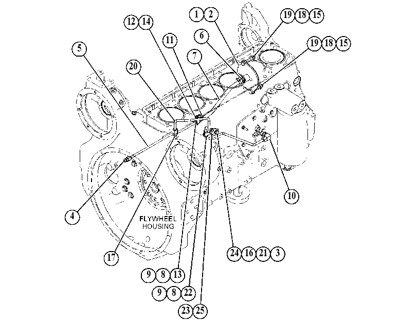 LINES GP-SCAVENGE 5151220 CAT