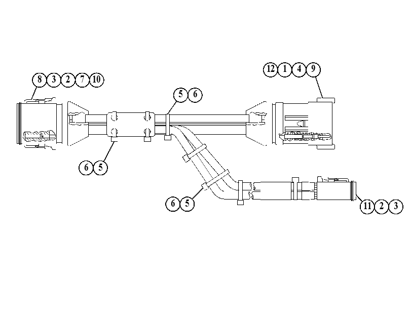HARNESS AS-STEERING 4487152 CAT