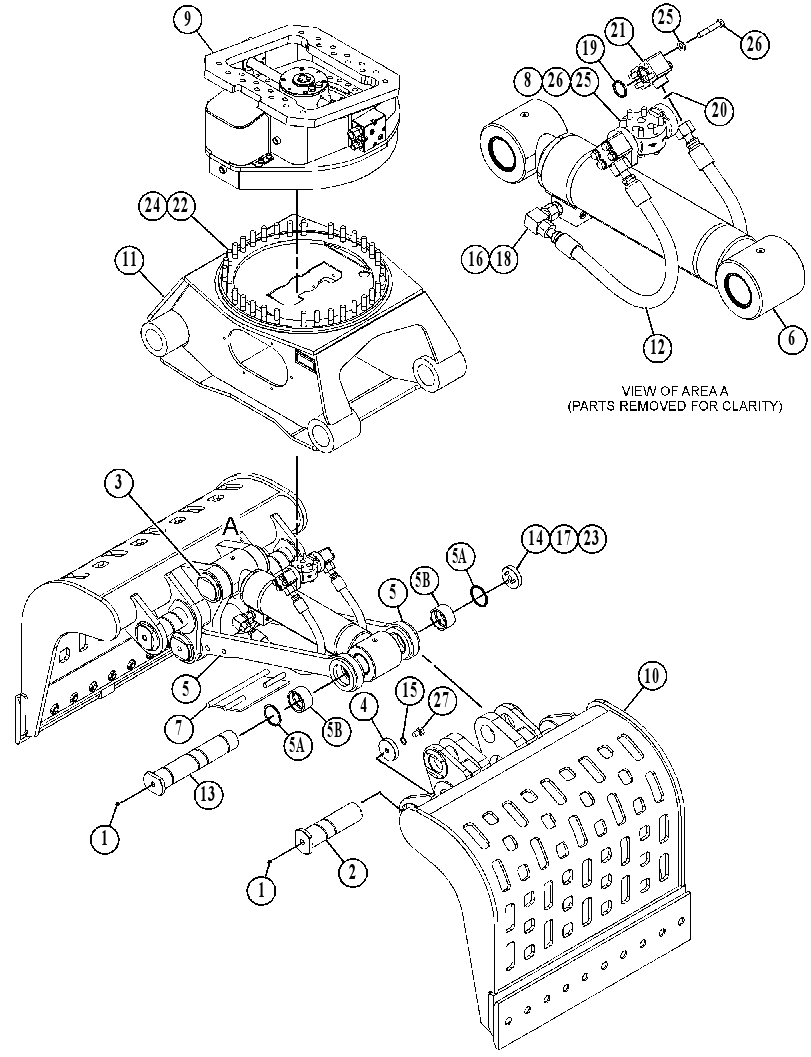 GRAPPLE GP-HYDRAULIC 5039896 CAT