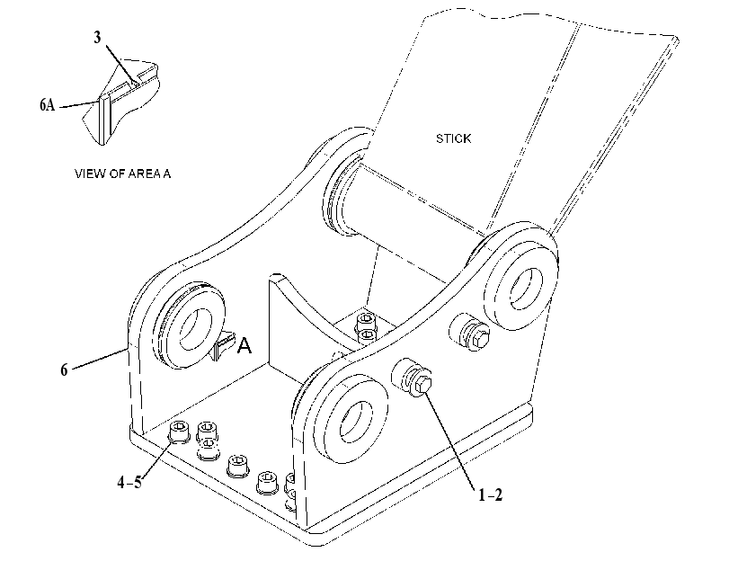 MOUNTING GP-WORK TOOL 2537830 CAT