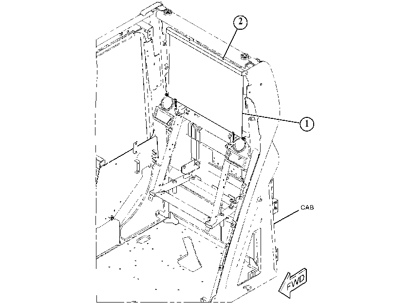 SCREEN & MTG GP-CAB 4886450 CAT