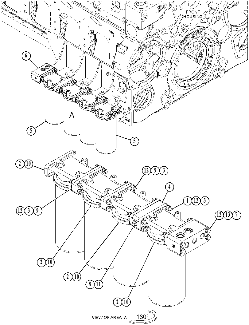 FILTER & LINES GP-PRIMARY FUEL 4497474 CAT
