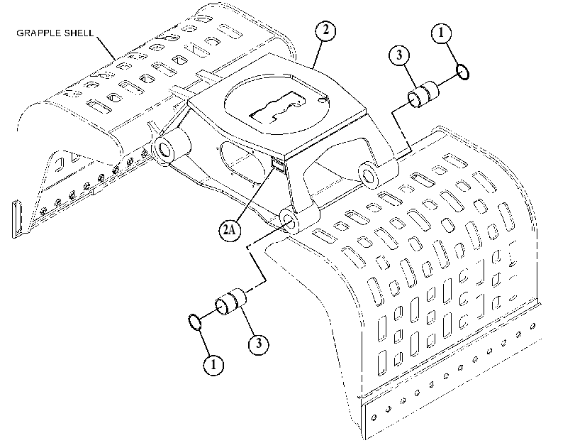 HOUSING GP-GRAPPLE 5154414 CAT
