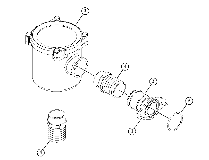 STRAINER GP-WATER 5243774 CAT
