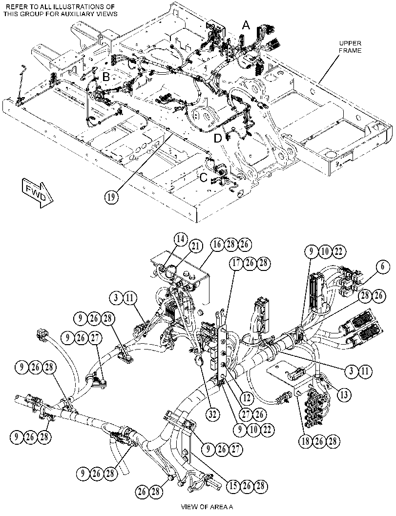 Проводка шасси 4902685 CAT