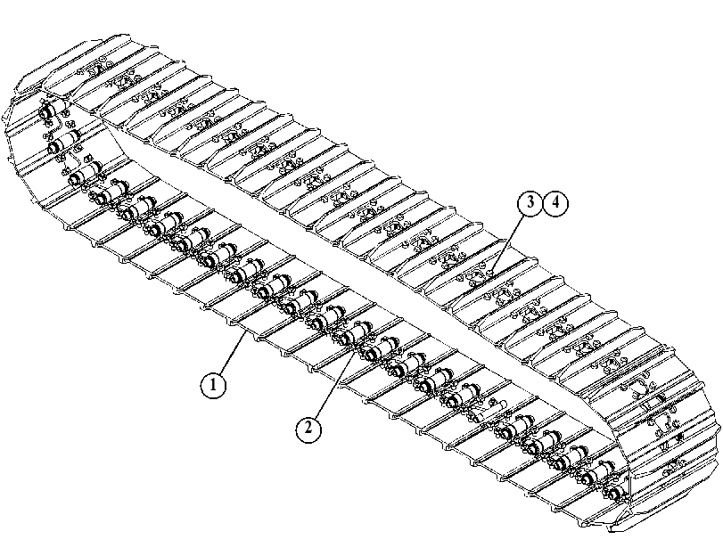 Гусеница 5215667 CAT