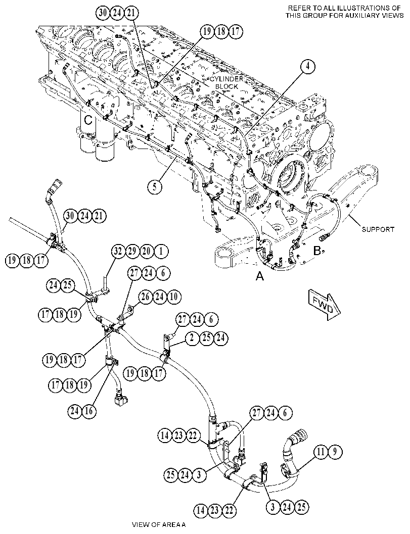 WIRING GP-COLD WEATHER 4736691 CAT