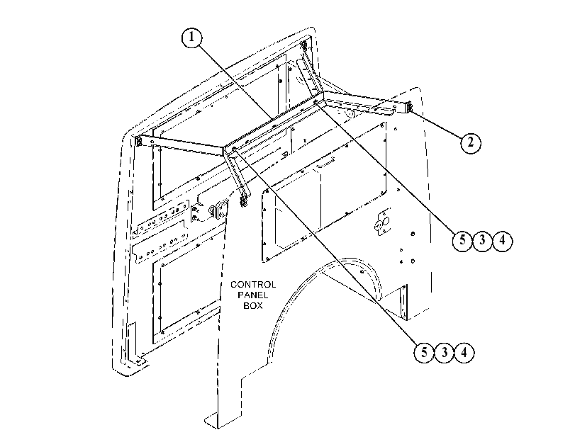 SUPPORT GP-GENERATOR BOX 5426409 CAT