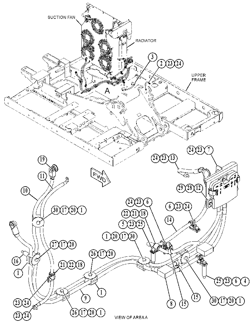 WIRING & MTG GP-ENGINE 4902689 CAT