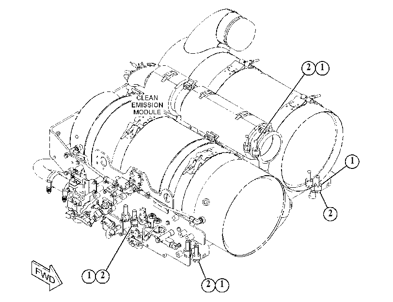 FASTENER GP-ENGINE 4383314 CAT