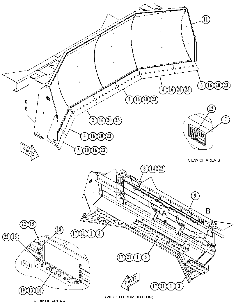 BLADE GP-UNIVERSAL 3445233 CAT