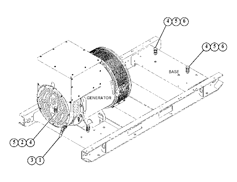 FASTENER GP-GENERATOR 5138631 CAT