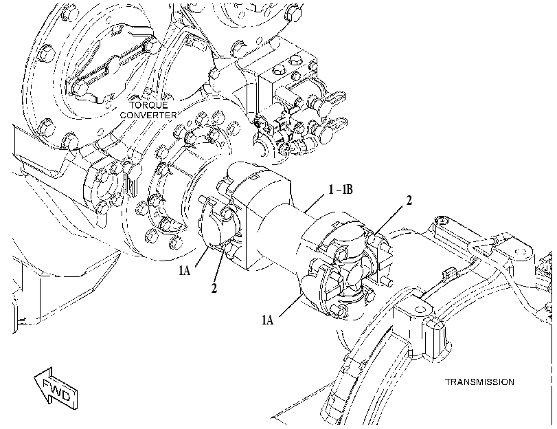 SHAFT GP-INPUT DRIVE 3707098 CAT