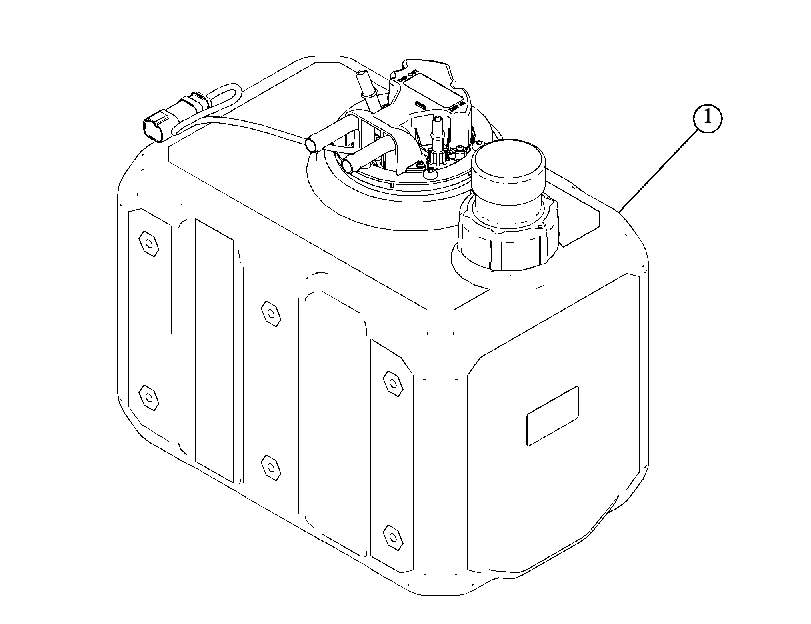 Бак AdBlue 5043104 CAT