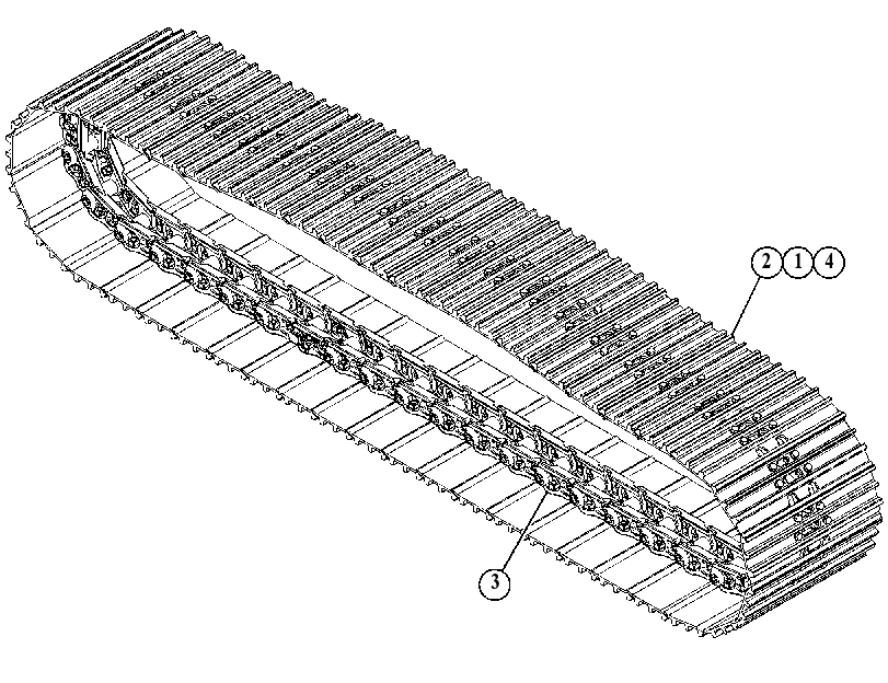 Гусеница 5157160 CAT
