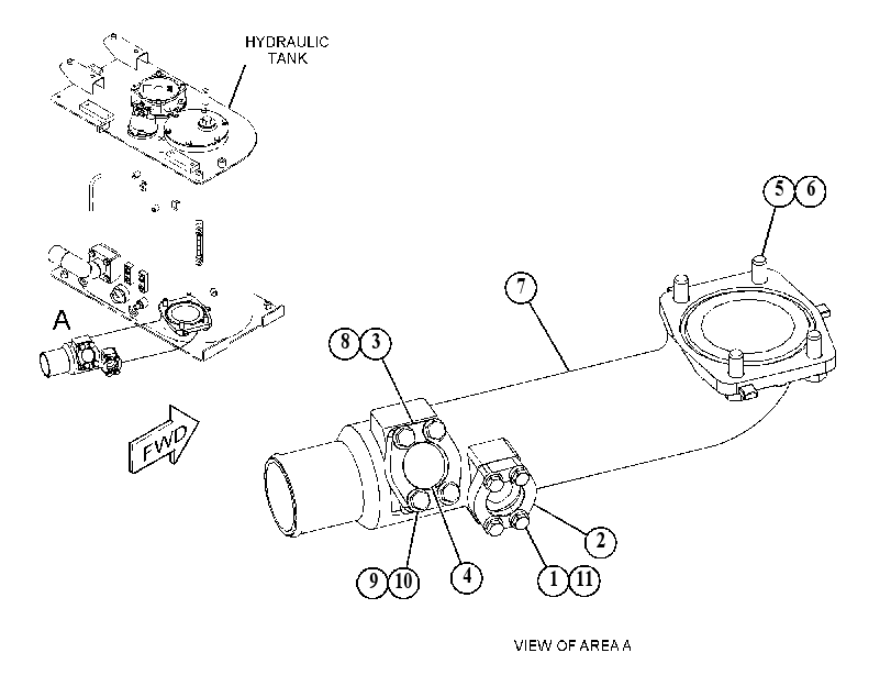 PIPE GP-PUMP 5197105 CAT