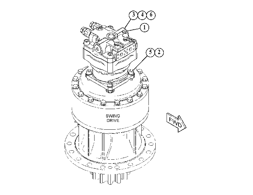 MOTOR & MOUNTING GP 4724349 CAT